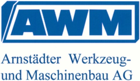 AWM Arnstädter Werkzeug- und Maschinenbau AG Logo (DPMA, 04/16/2004)