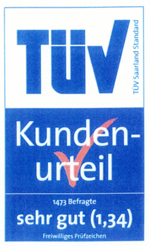 TÜV Kundenurteil Logo (DPMA, 17.01.2005)