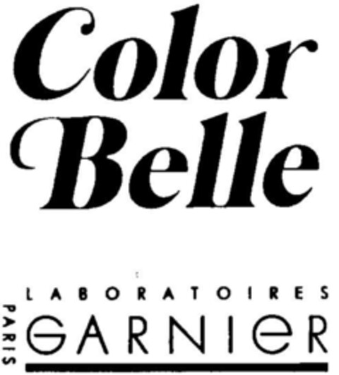 Color Belle Logo (DPMA, 19.04.1996)