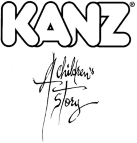 KANZ A children's Story Logo (DPMA, 25.07.1996)