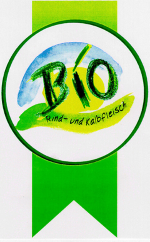 Bio Rind- und Kalbfleisch Logo (DPMA, 10.12.1996)