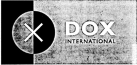 DOX INTERNATIONAL Logo (DPMA, 26.05.1997)