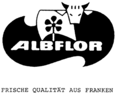 ALBFLOR FRISCHE QUALITÄT AUS FRANKEN Logo (DPMA, 20.12.1990)