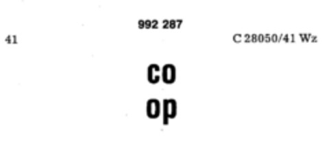 co op Logo (DPMA, 02.04.1979)