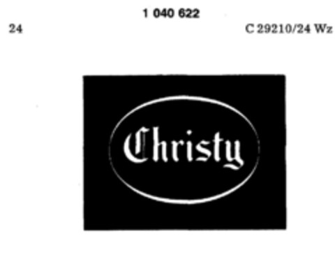 Christy Logo (DPMA, 12.03.1980)