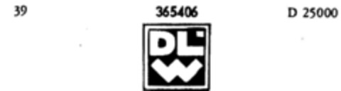 DLW Logo (DPMA, 12/20/1926)