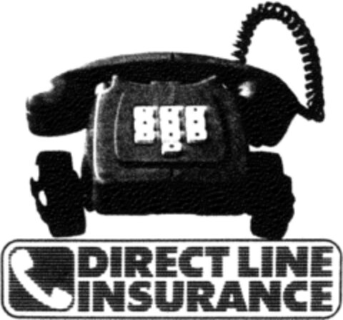 DIRECT LINE INSURANCE Logo (DPMA, 09/25/1990)