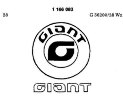 GIANT Logo (DPMA, 06.12.1988)