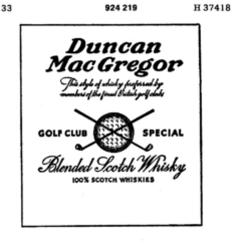 Duncan Mac Gregor Logo (DPMA, 25.09.1972)