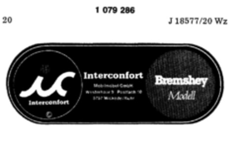 ic Interconfort Logo (DPMA, 09.09.1983)