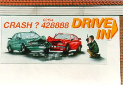CRASH? DRIVE IN Logo (DPMA, 05.07.1994)