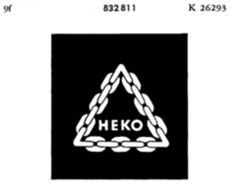 HEKO Logo (DPMA, 24.08.1966)
