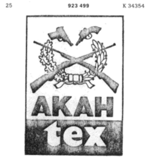 AKAH tex Logo (DPMA, 21.03.1973)