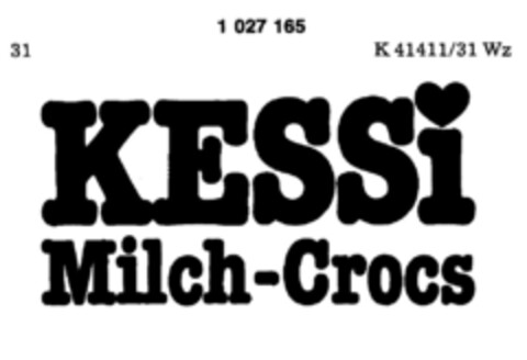 KESSi Milch-Crocs Logo (DPMA, 26.10.1979)