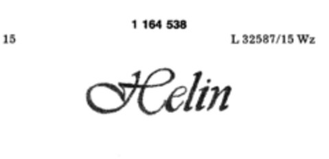 Helin Logo (DPMA, 09.08.1989)
