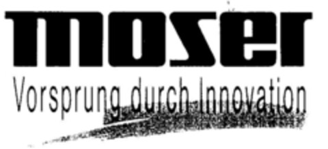 moser Vorsprung durch Innovation Logo (DPMA, 07/26/1991)
