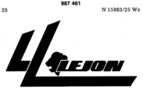 LEJON Logo (DPMA, 15.09.1978)