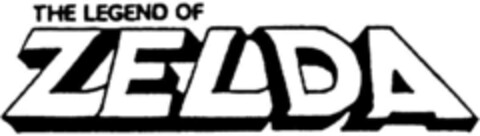 THE LEGEND OF ZELDA Logo (DPMA, 25.11.1986)