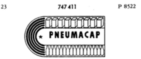 PNEUMACAP Logo (DPMA, 05/14/1959)