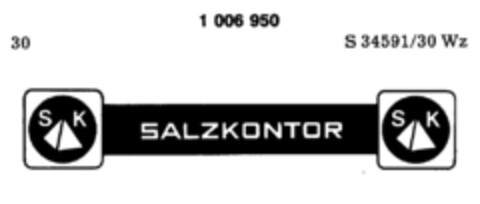 SALZKONTOR Logo (DPMA, 02/23/1980)