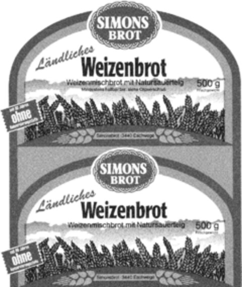 SIMONS BROT Logo (DPMA, 12.10.1992)