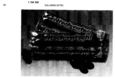 ritsch-ratsch! Das Snack-Würstchen in Spitzenqualität Logo (DPMA, 09.01.1989)