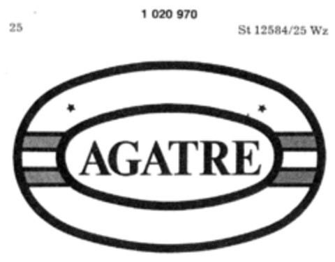 AGATRE Logo (DPMA, 19.12.1980)