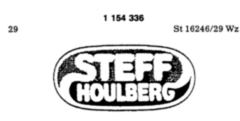 STEFF HOULBERG Logo (DPMA, 03.06.1989)