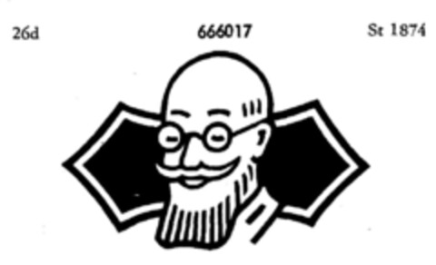 666017 Logo (DPMA, 17.07.1953)