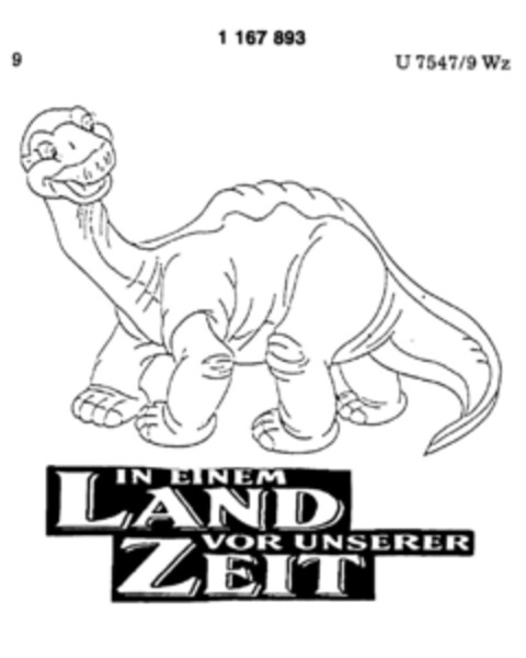 IN EINEM LAND VOR UNSERER ZEIT Logo (DPMA, 24.06.1989)