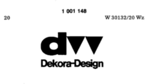 Dekora-Design Logo (DPMA, 08.10.1979)