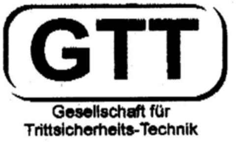 GTT Gesellschaft für Trittsicherheits-Technik Logo (DPMA, 04.06.2000)