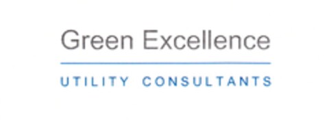 Green Excellence UTILITY CONSULTANTS Logo (DPMA, 25.03.2011)