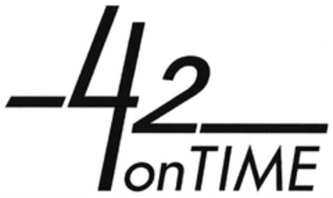 42 on TIME Logo (DPMA, 23.12.2015)