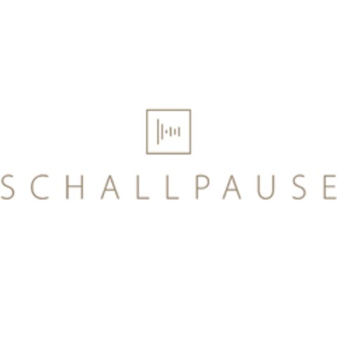 SCHALLPAUSE Logo (DPMA, 14.06.2018)