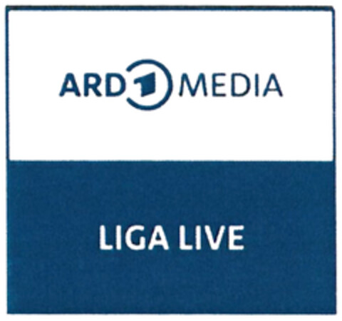 ARD 1 MEDIA LIGA LIVE Logo (DPMA, 08/04/2021)