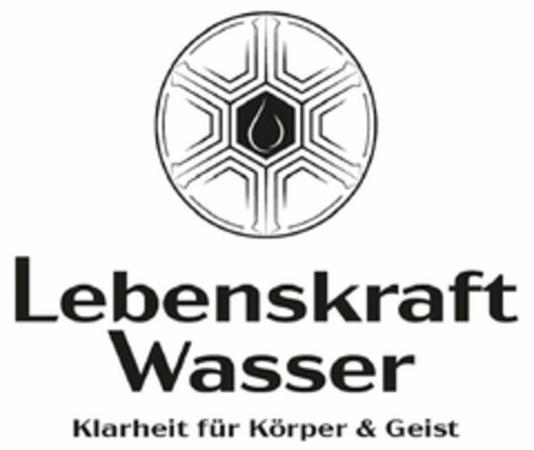 Lebenskraft Wasser Klarheit für Körper & Geist Logo (DPMA, 05/31/2024)