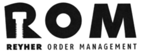 ROM REYHER ORDER MANAGEMENT Logo (DPMA, 24.07.2025)