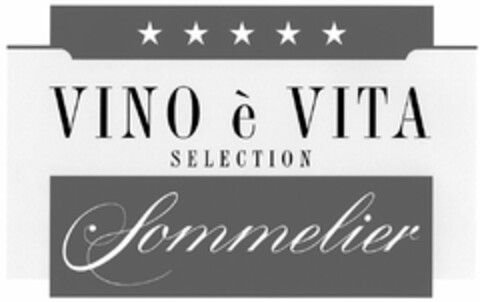 VINO è VITA SELECTION Sommelier Logo (DPMA, 07.05.2004)