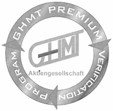 GHMT PREMIUM VERIFICATION PROGRAM Logo (DPMA, 11.12.2004)