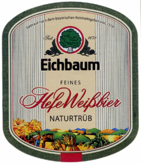 Eichbaum FEINES HefeWeißbier Logo (DPMA, 17.10.2005)