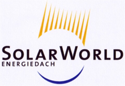 SOLARWORLD ENERGIEDACH Logo (DPMA, 08/24/2007)