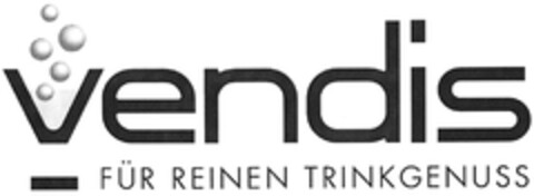 vendis FÜR REINEN TRINKGENUSS Logo (DPMA, 29.11.2007)