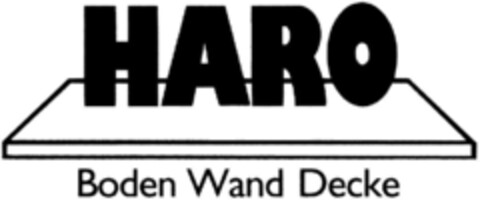 HARO Boden Wand Decke Logo (DPMA, 28.04.1995)