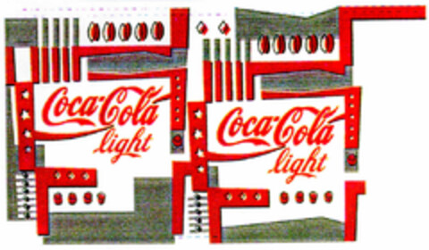 Coca-Cola light Logo (DPMA, 04.08.1995)