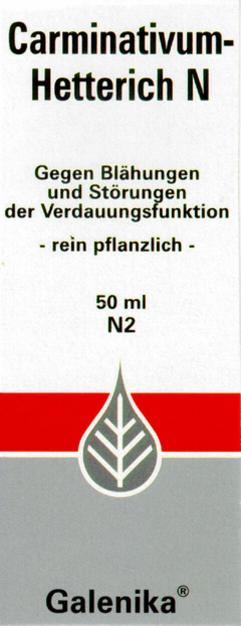 Carminativum-Hetterich N Logo (DPMA, 06.03.1996)