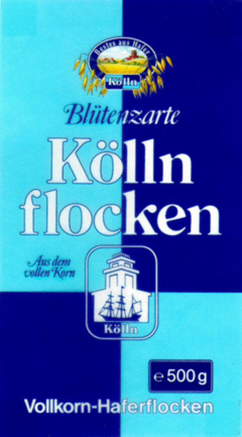 Kölln flocken Vollkorn-Haferflocken Logo (DPMA, 06/20/1996)