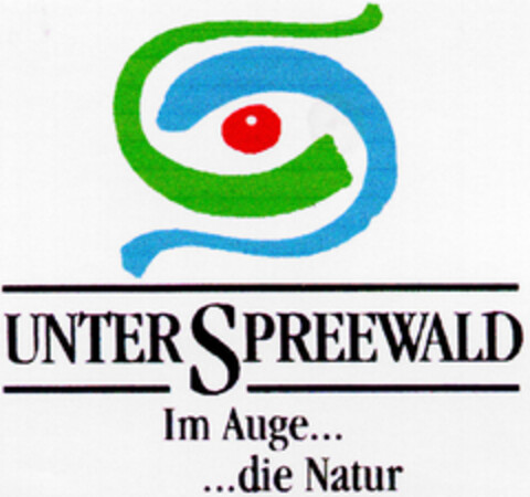 UNTERSPREEWALD Im Auge...  ... die Natur Logo (DPMA, 09.12.1996)