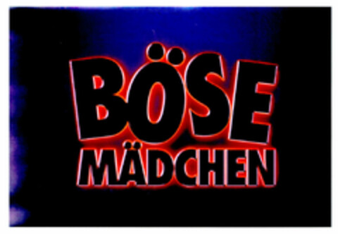 BÖSE MÄDCHEN Logo (DPMA, 31.03.1998)