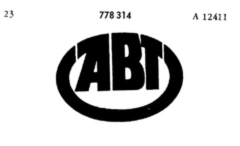 ABT Logo (DPMA, 06.08.1962)